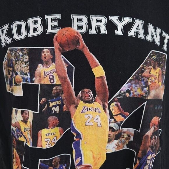 Kobe Bryant Memorial T Shirt Mens Size Large 1978-2020 Tribute - Picture 3 of 7